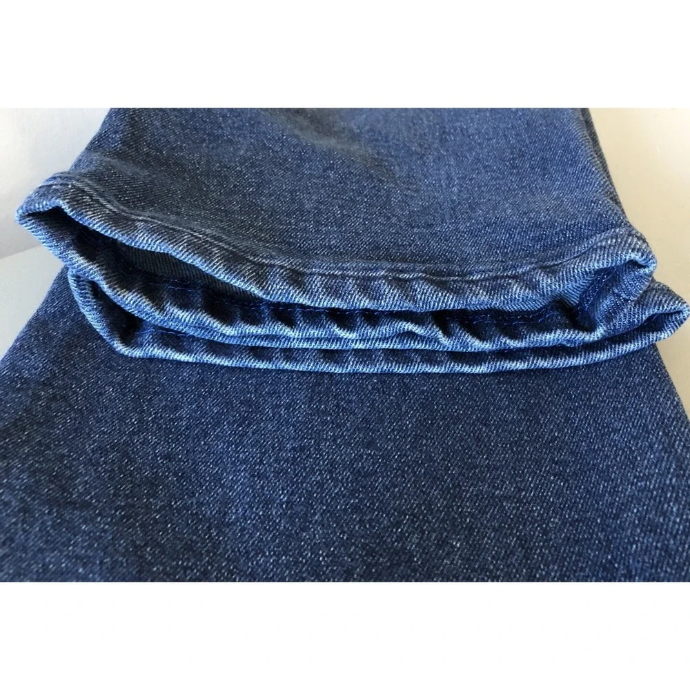 Max Studio Indigo Jeans Women's‎ Size 18W Denim Blue High Rise Slim Straight Leg